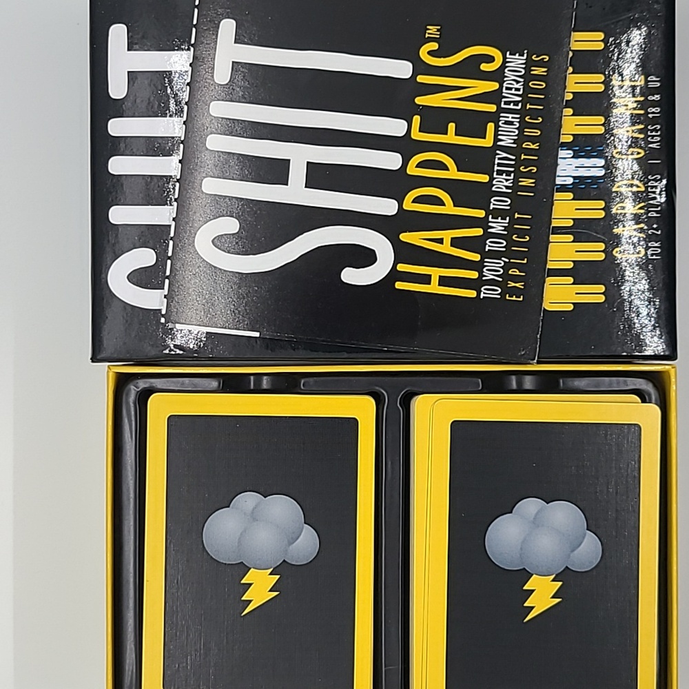Sh!t Happens Card Game - Black - Picture 4 of 5